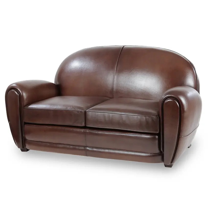 Cabaret 2 Seater Club Sofa Bed chocolate color