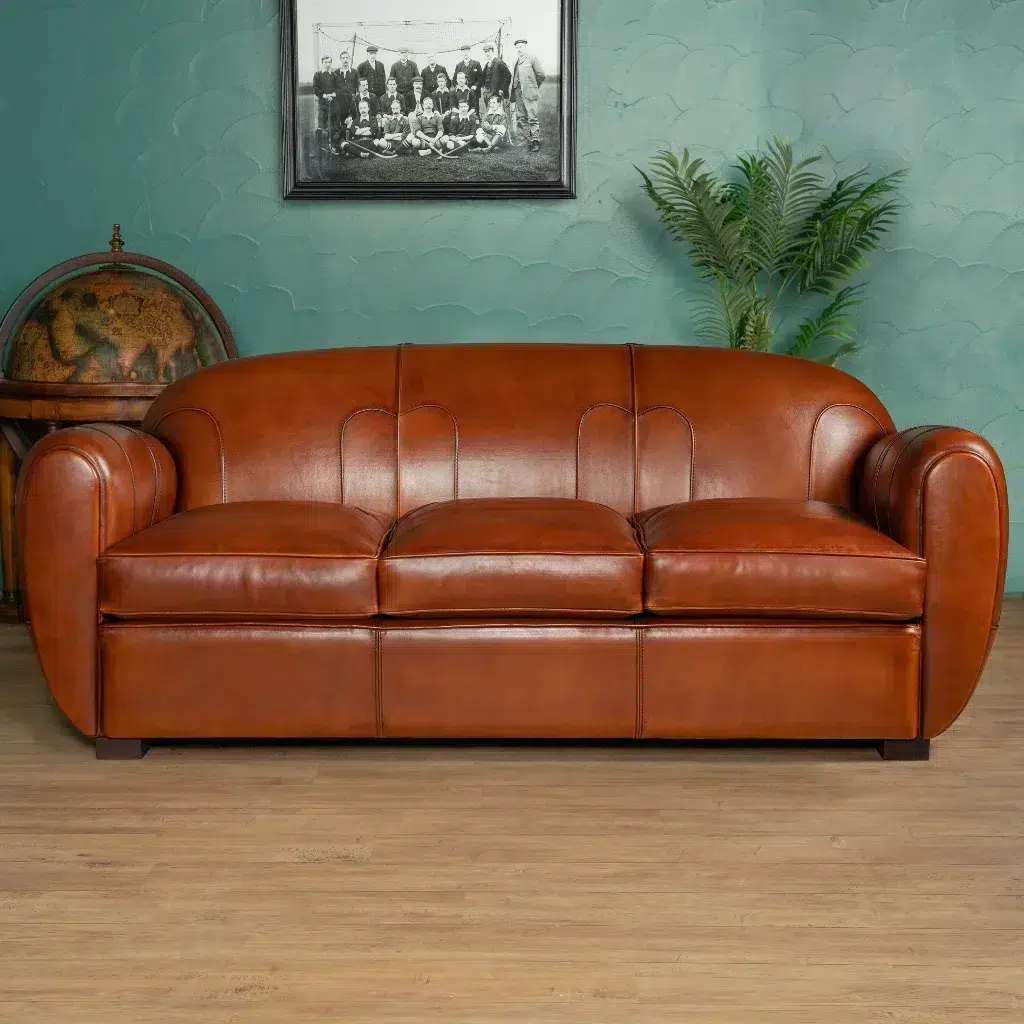 Gabin 3-Seater Club Sofa